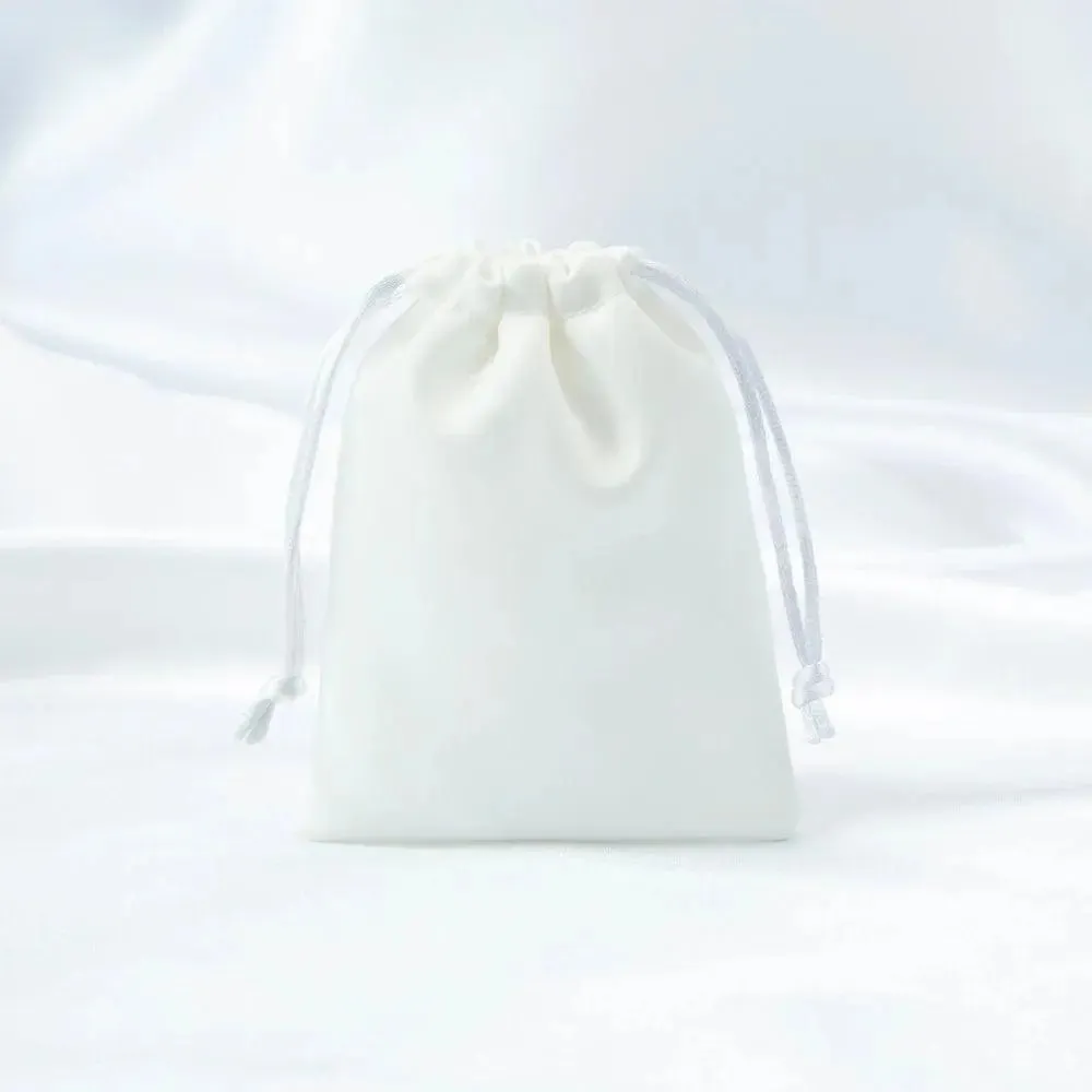 10pcs Silk Satin Drawstring Pouches Jewelry Packaging for Cosmetic Christmas Party Decoration Wedding Favor Candy Gift Bags