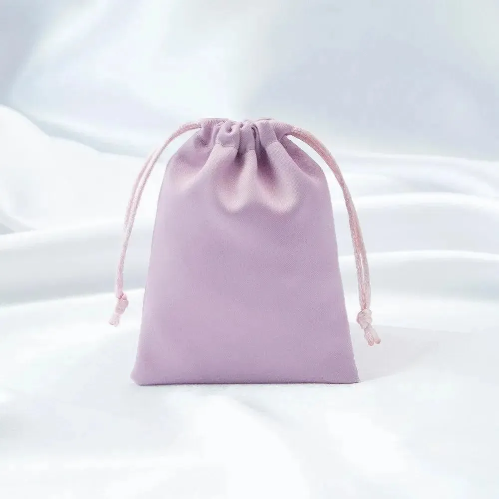 10pcs Silk Satin Drawstring Pouches Jewelry Packaging for Cosmetic Christmas Party Decoration Wedding Favor Candy Gift Bags