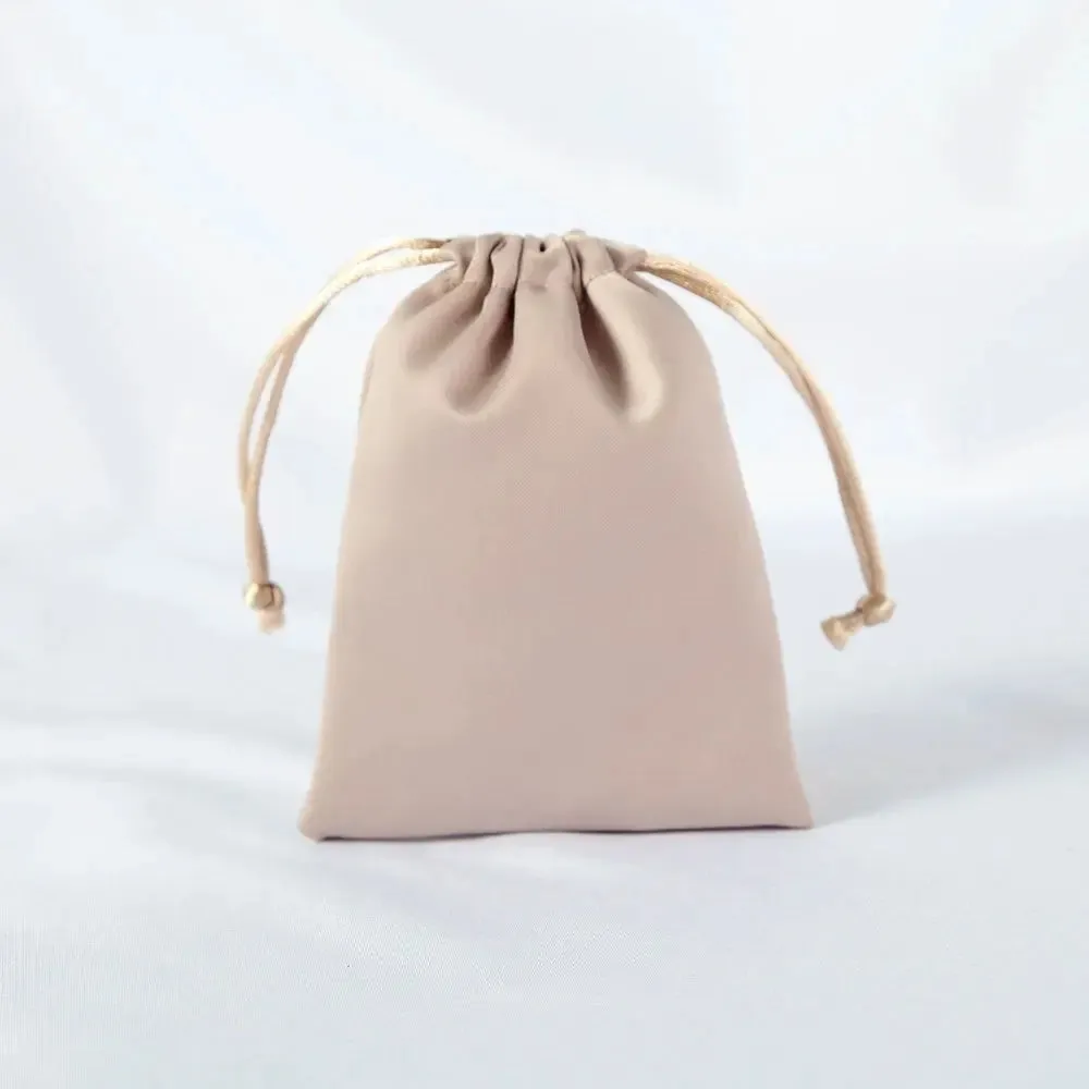 10pcs Silk Satin Drawstring Pouches Jewelry Packaging for Cosmetic Christmas Party Decoration Wedding Favor Candy Gift Bags