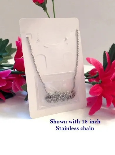 Adhesive Necklace Pouch For Necklace Cards - 24 Pc Pack