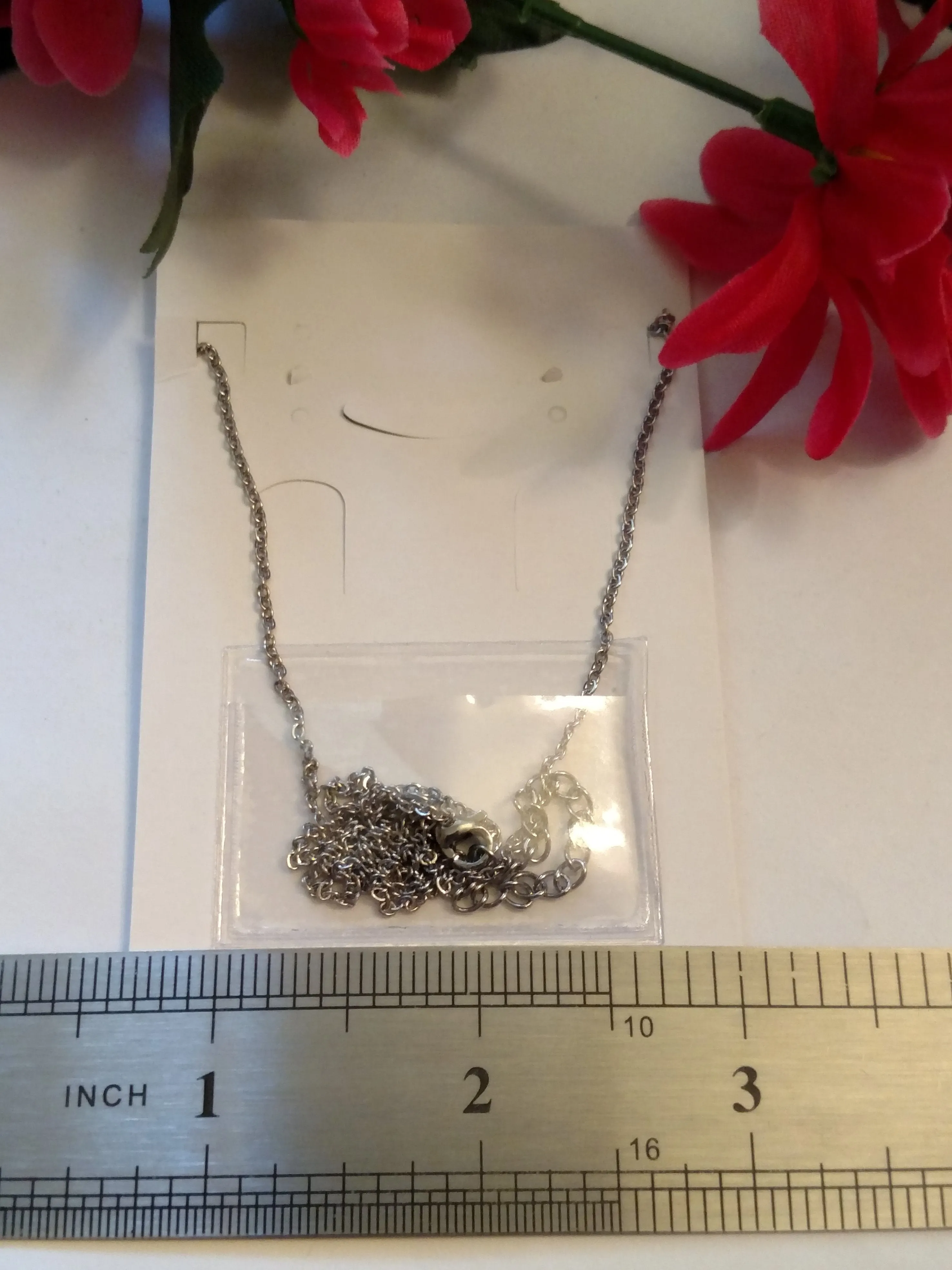 Adhesive Necklace Pouch For Necklace Cards - 24 Pc Pack