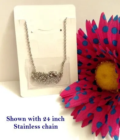 Adhesive Necklace Pouch For Necklace Cards - 24 Pc Pack