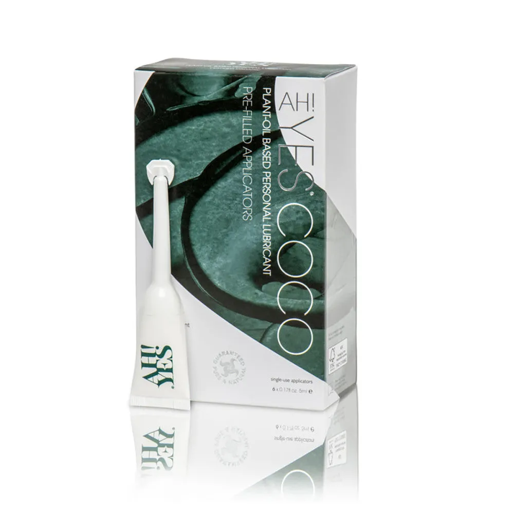 Ah! Yes Coco Plant-Oil Lube - 6-Pack