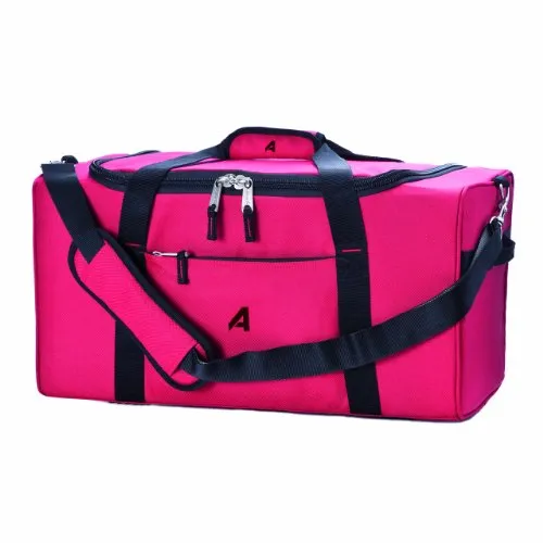Athalon Luggage 21-Inch Equipment And Camping Duffel, Red, Small