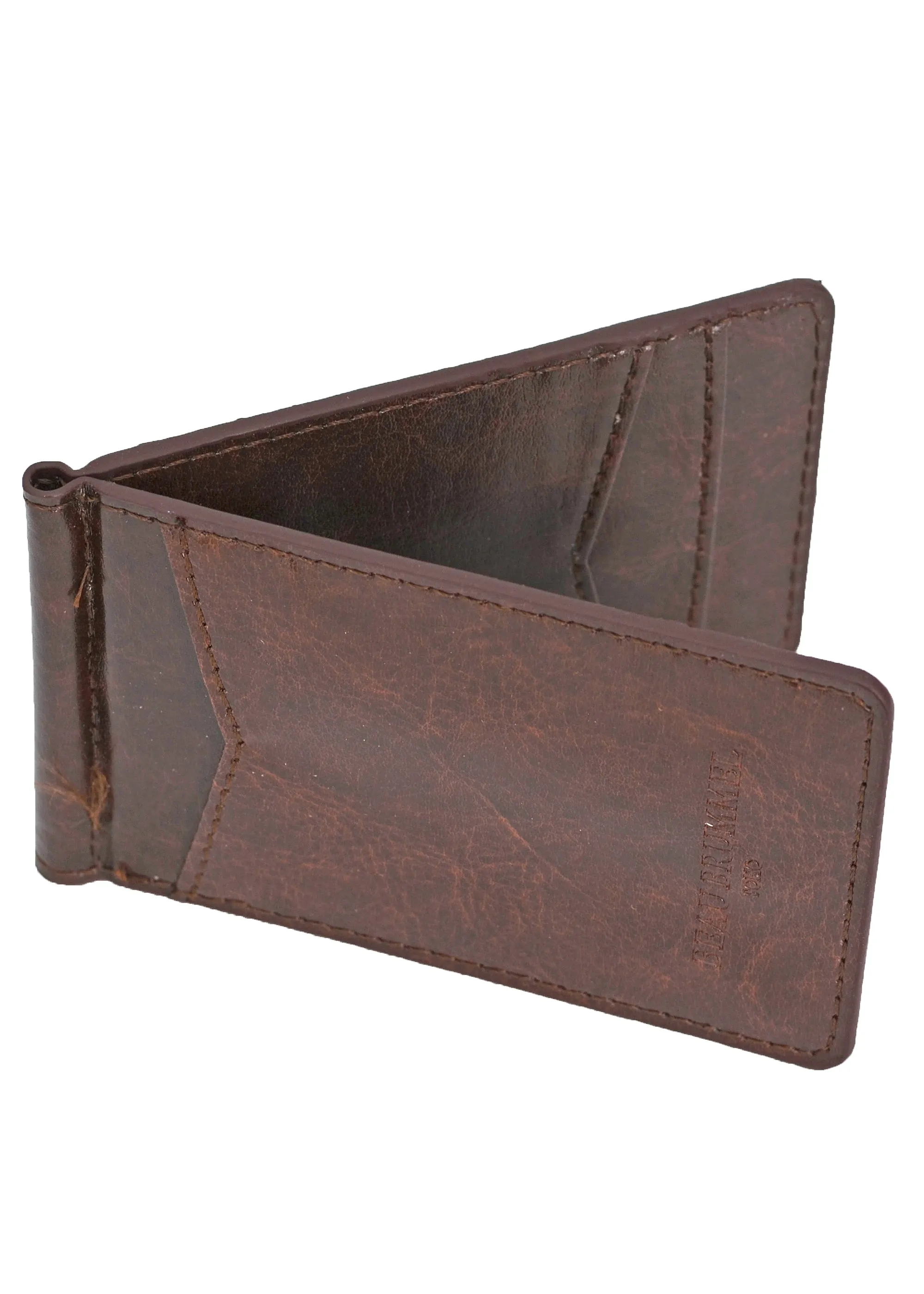 Beau Brummel ID Money Clip Bi-Fold Wallet
