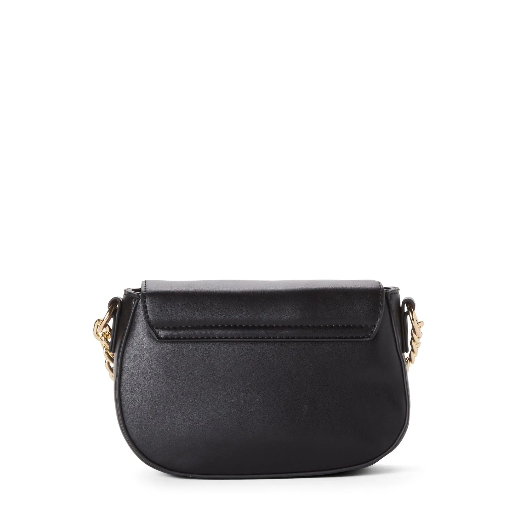 Billie Vegan Leather Crossbody Bag | Black