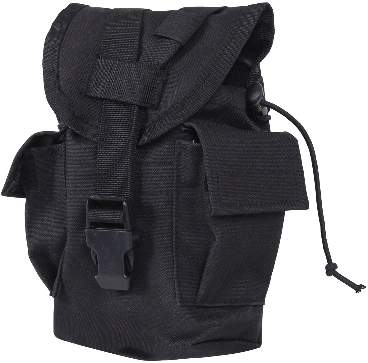 Black - MOLLE II Canteen & Utility Pouch