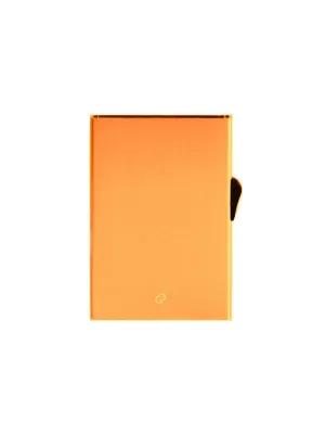 C-Secure Aluminium RFID Cardholder Orange