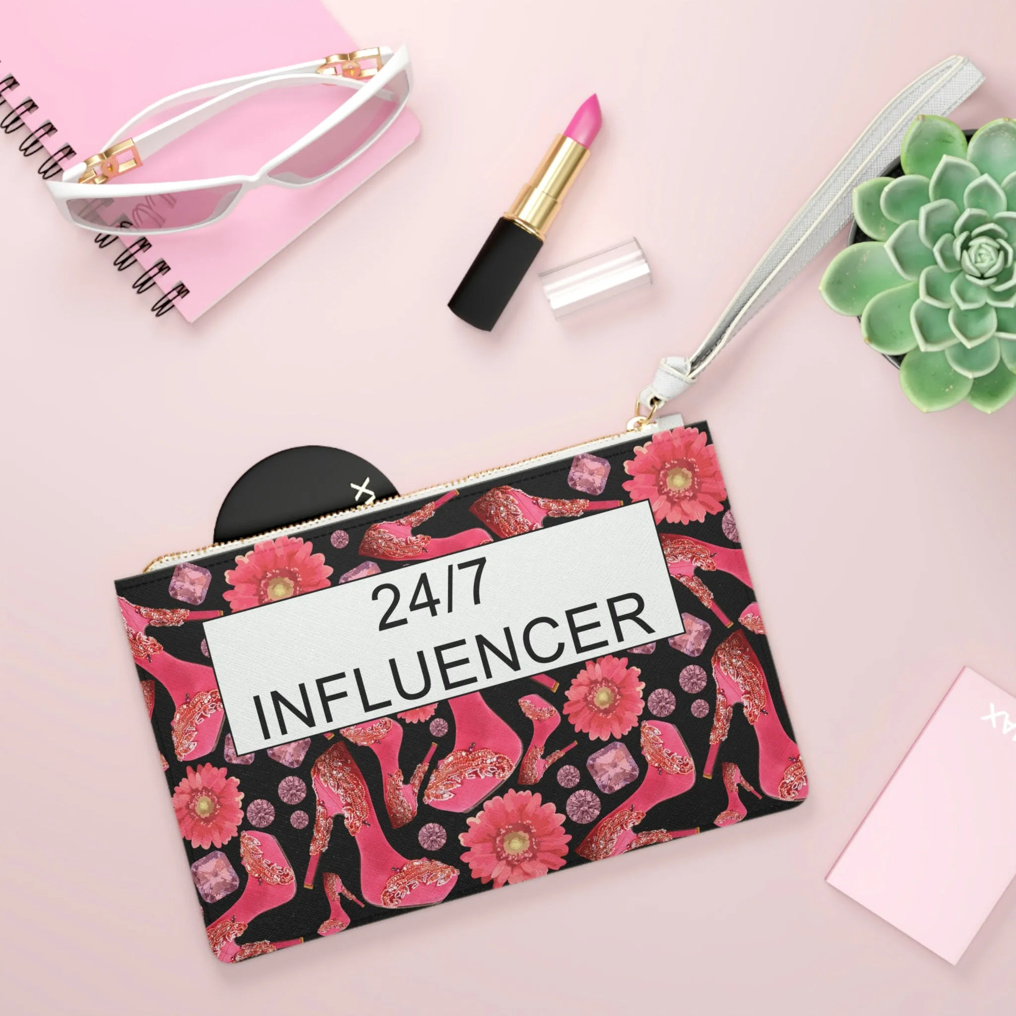 Clutch Bag '24/7 Influencer'