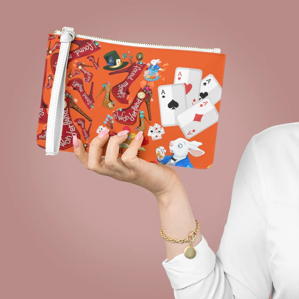 Clutch Bag 'Down the rabbit hole'