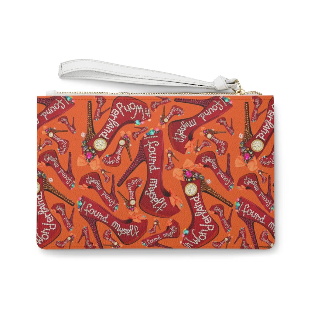 Clutch Bag 'Down the rabbit hole'