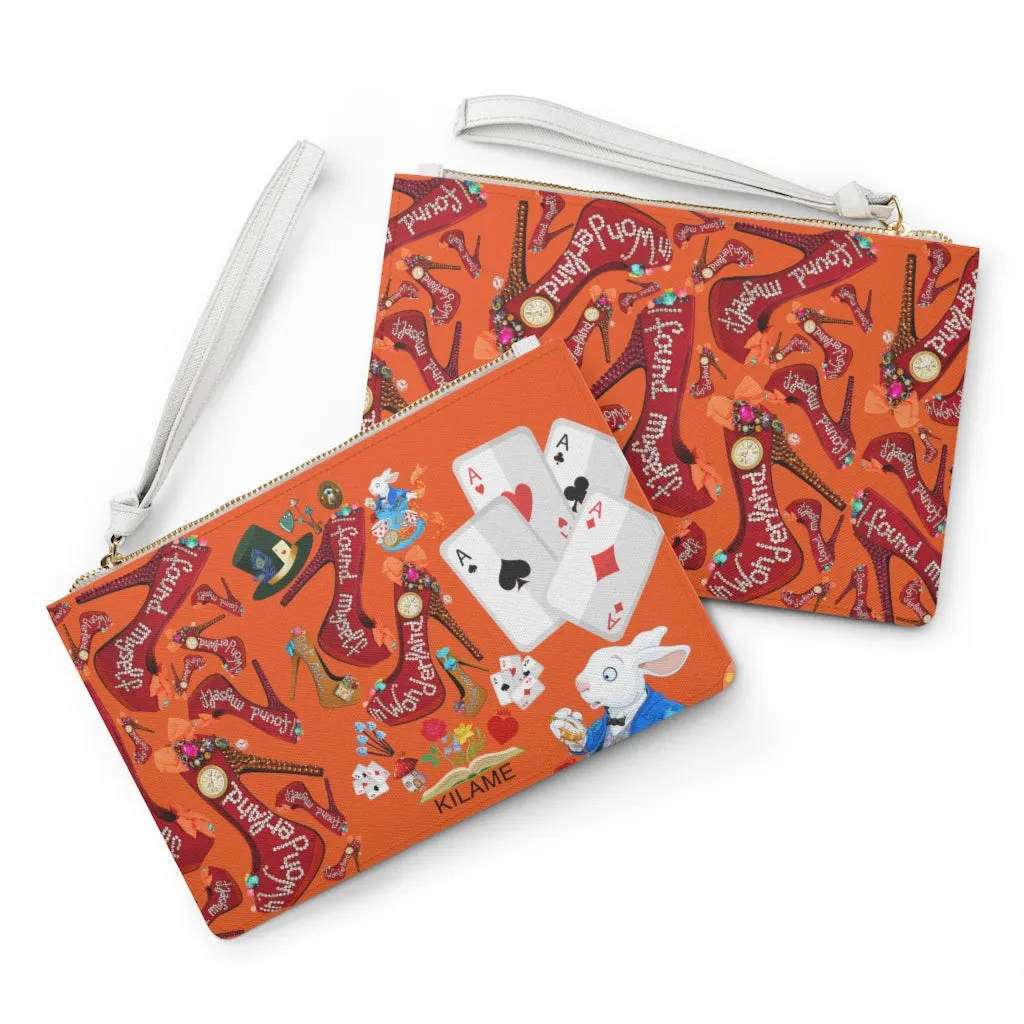 Clutch Bag 'Down the rabbit hole'