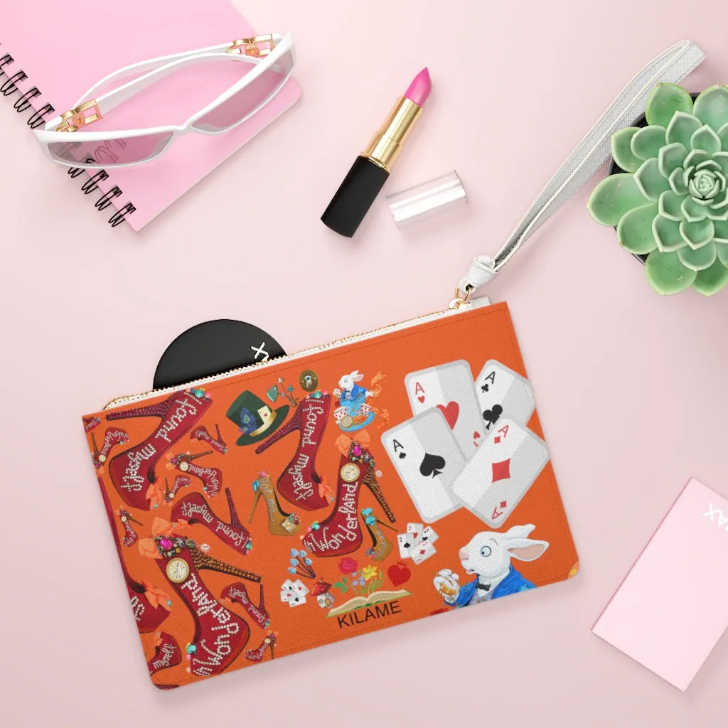 Clutch Bag 'Down the rabbit hole'