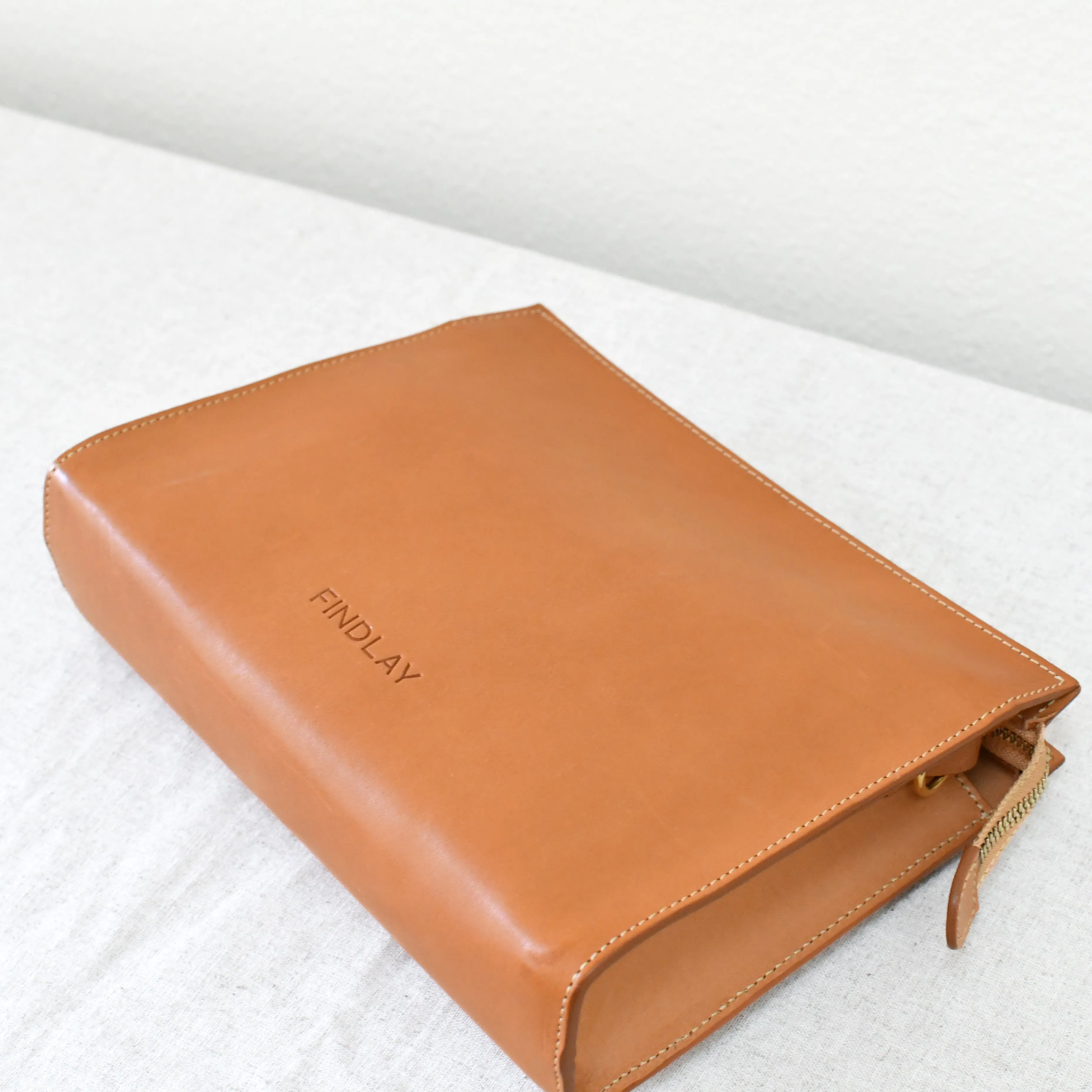 Combo Clutch Crossbody, Natural- "Trista"
