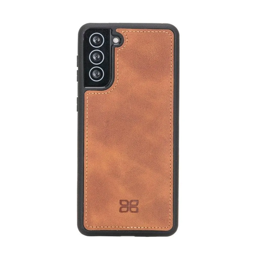 Detachable Leather Zipper Wallet Cases for Samsung Galaxy S21 Series