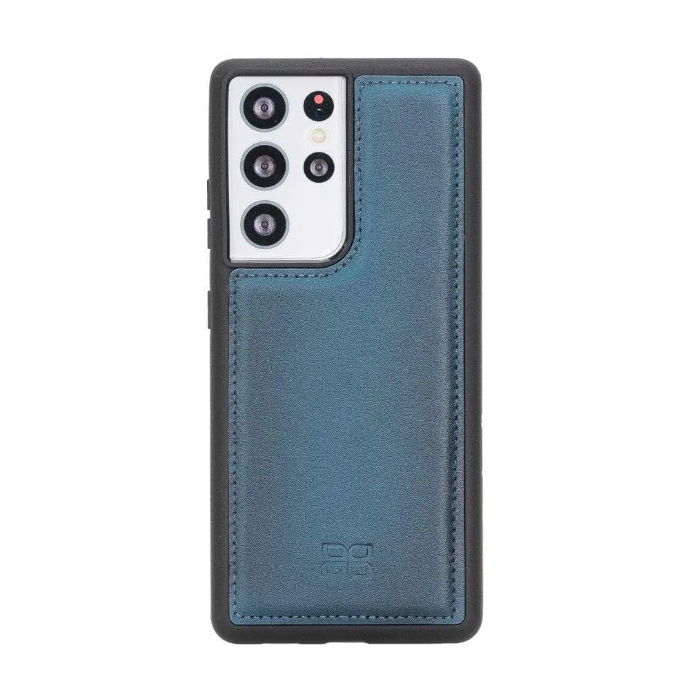 Detachable Leather Zipper Wallet Cases for Samsung Galaxy S21 Series