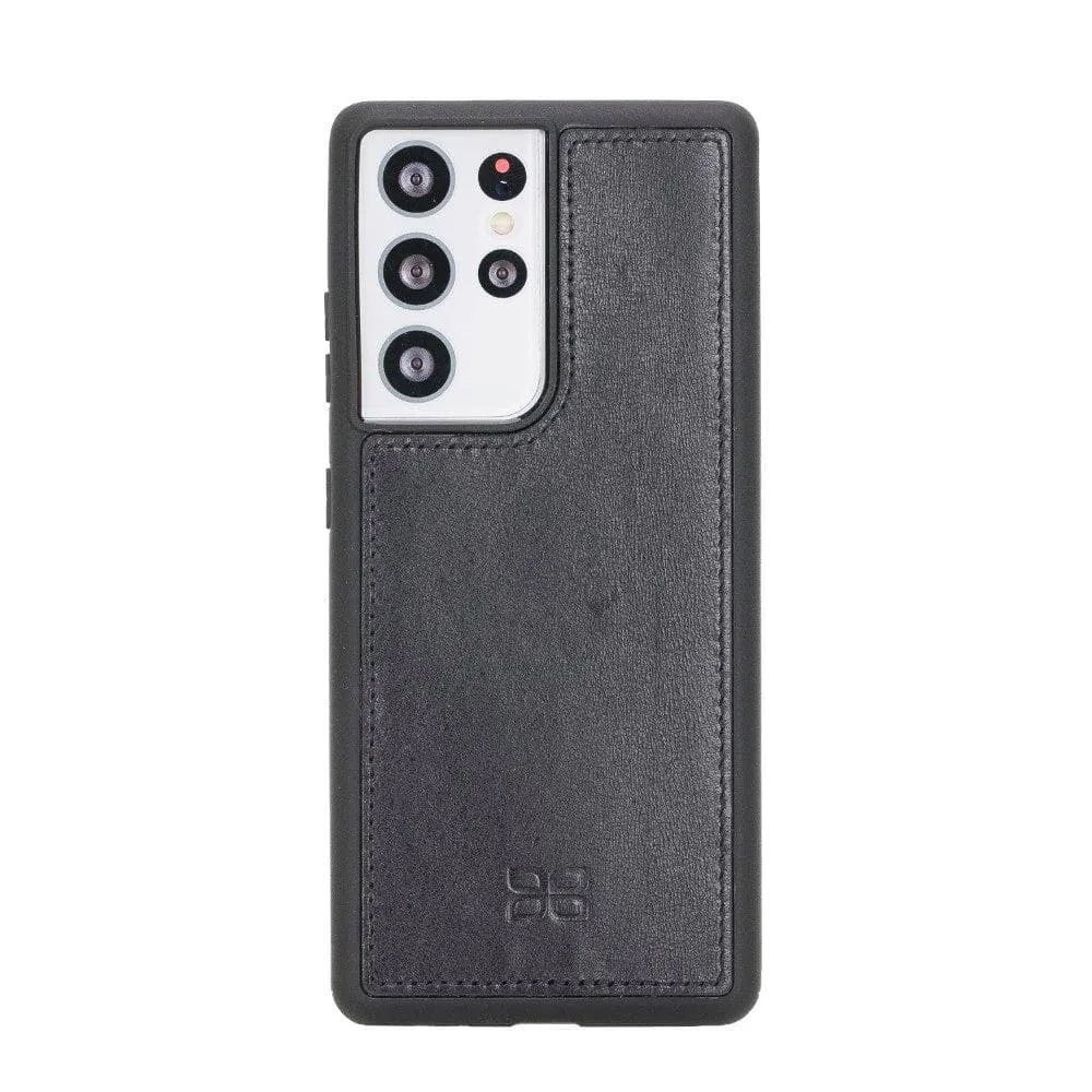 Detachable Leather Zipper Wallet Cases for Samsung Galaxy S21 Series