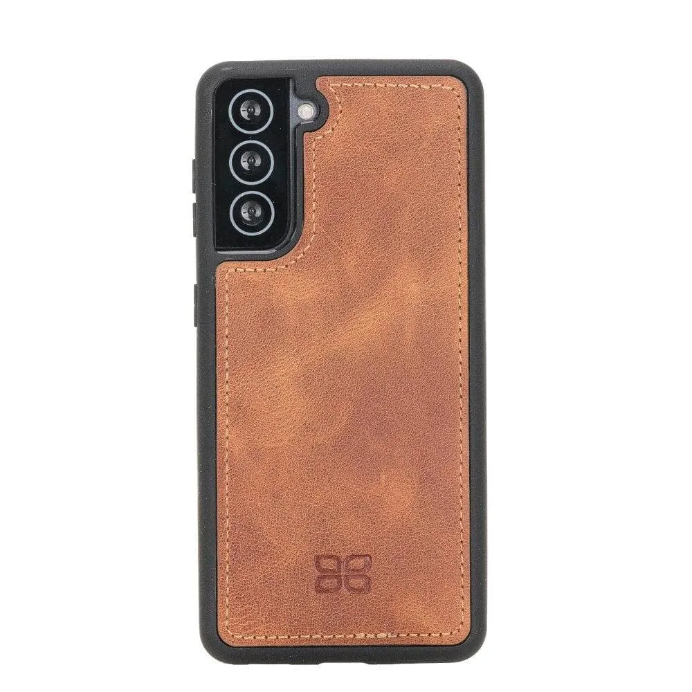 Detachable Leather Zipper Wallet Cases for Samsung Galaxy S21 Series