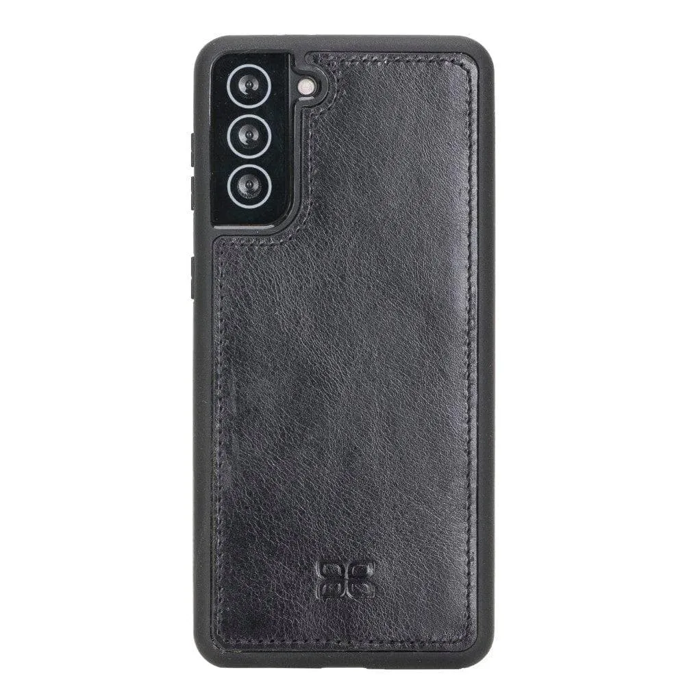 Detachable Leather Zipper Wallet Cases for Samsung Galaxy S21 Series