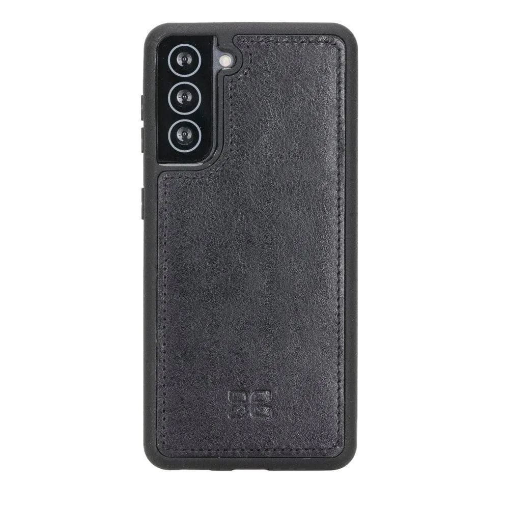 Detachable Leather Zipper Wallet Cases for Samsung Galaxy S21 Series