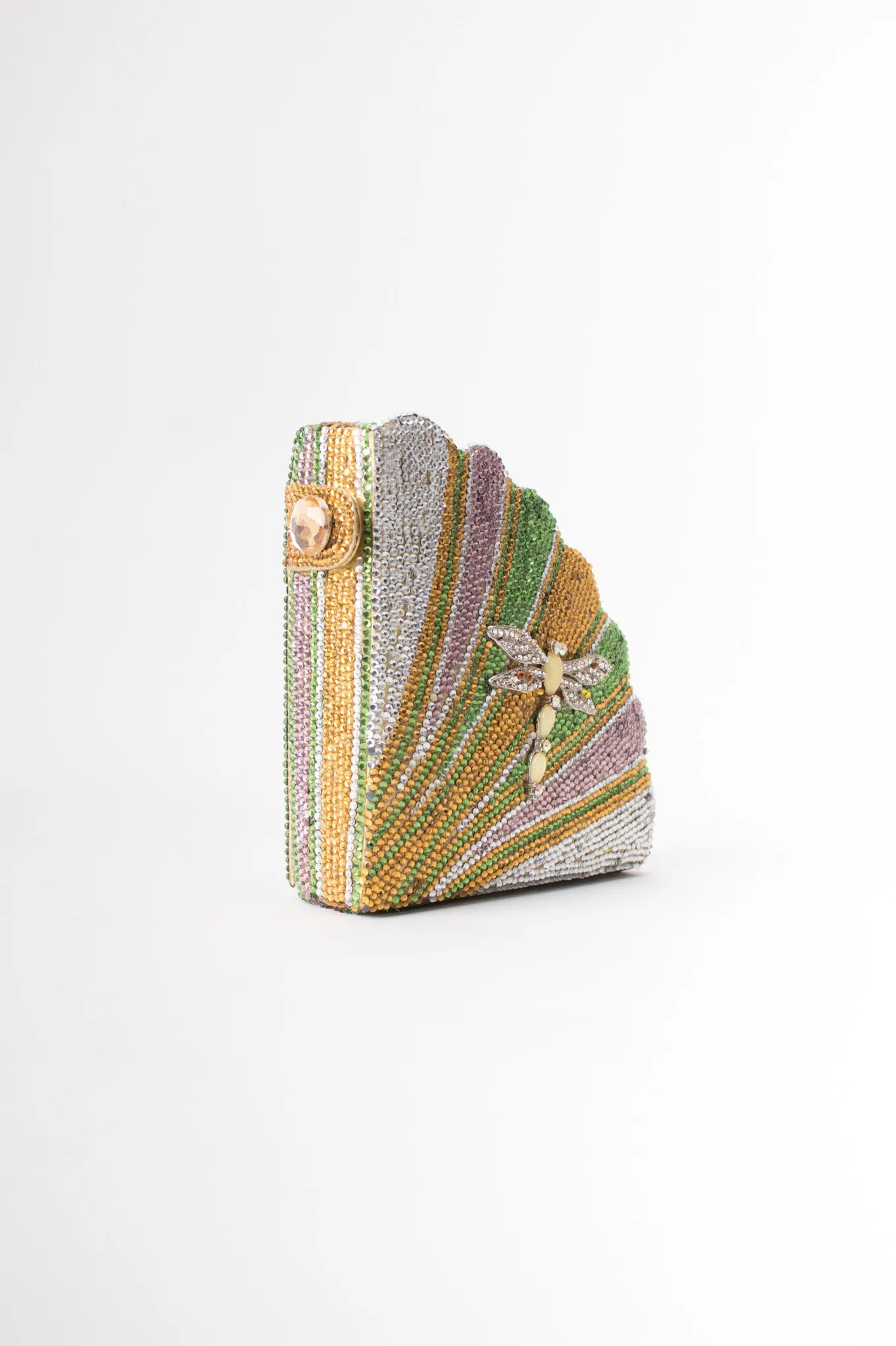 Dragonfly Fan Clutch