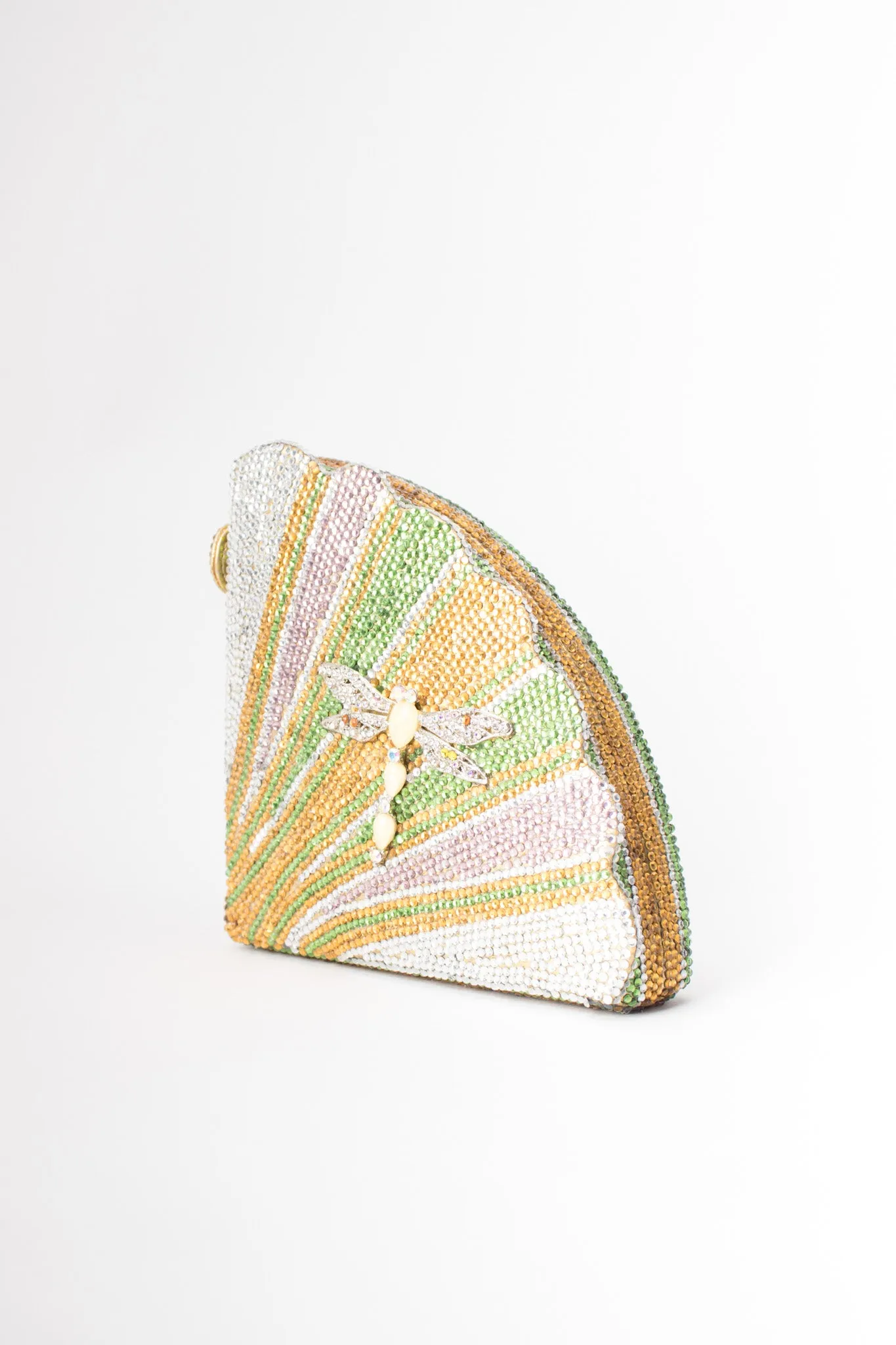 Dragonfly Fan Clutch