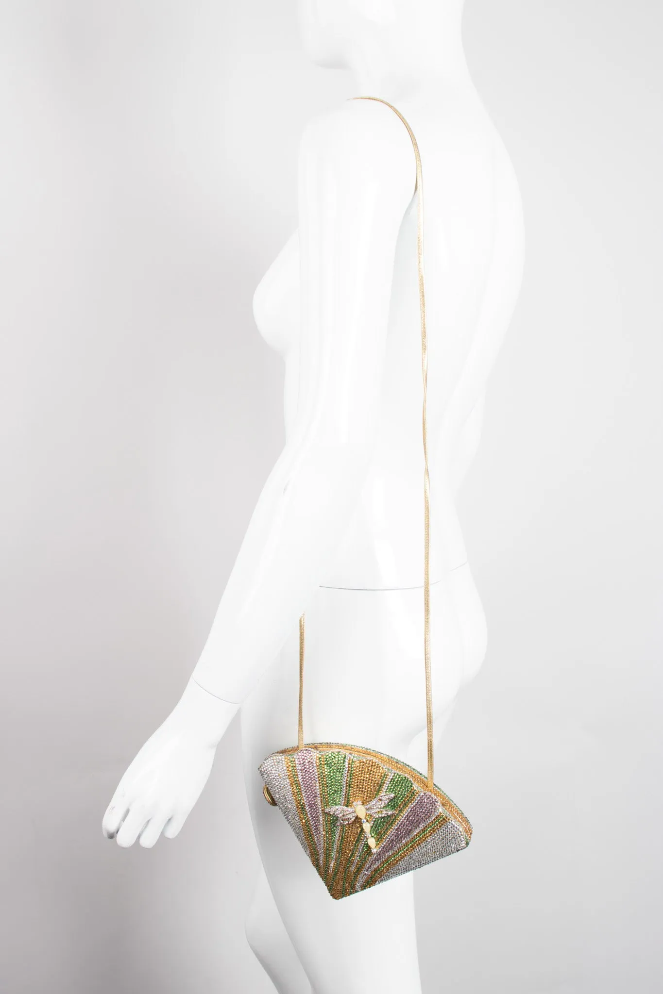 Dragonfly Fan Clutch
