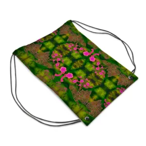 Drawstring Waterproof Bag (WindSong Flower) RJSTH@Fabric#7 RJSTHS2021 RJS