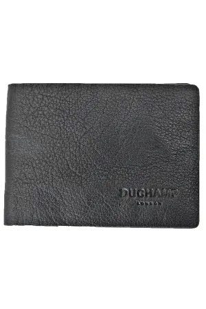 Duchamp London Black Bi-Fold Wallet