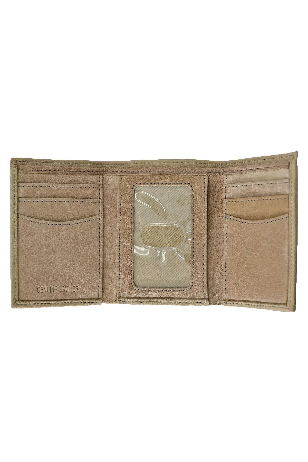 Duchamp London Tan Tri-Fold Wallet
