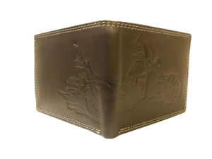 Embossed Motorcycle Wallet