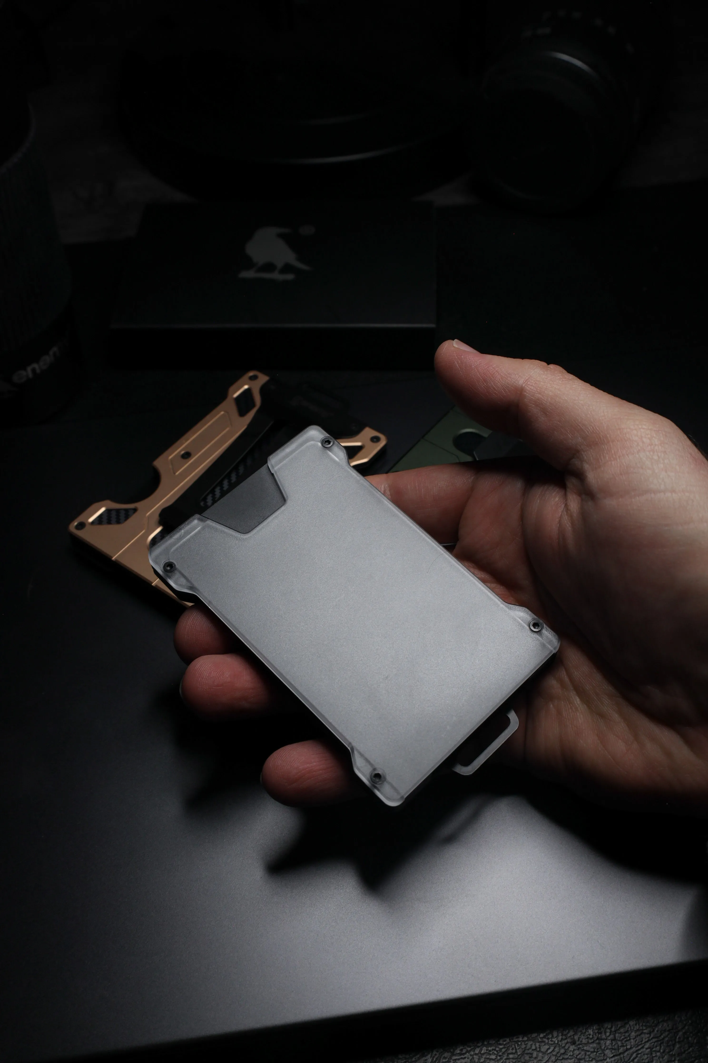 Enemy Champagne Gold Card Holder