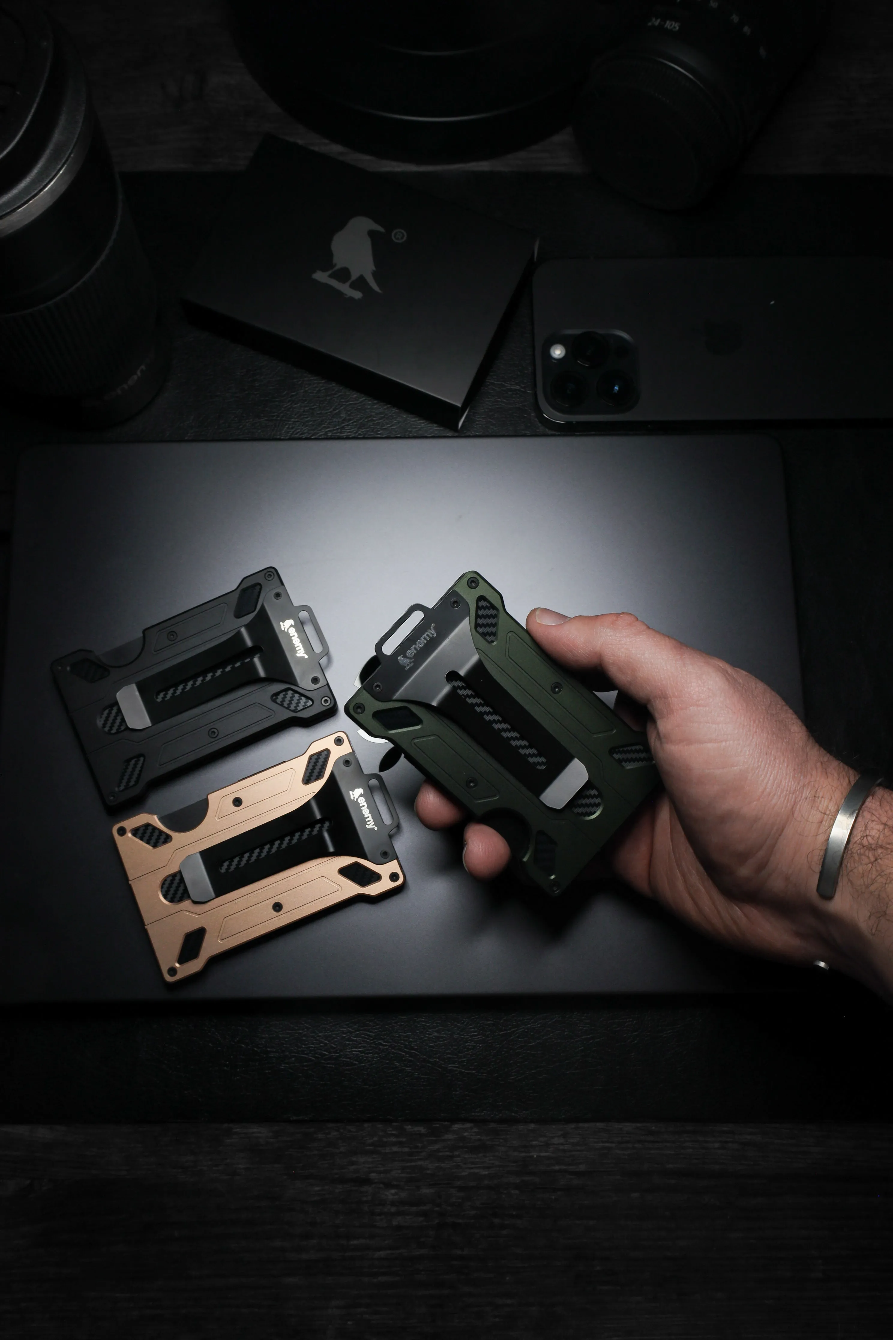 Enemy Military Green Card Holder
