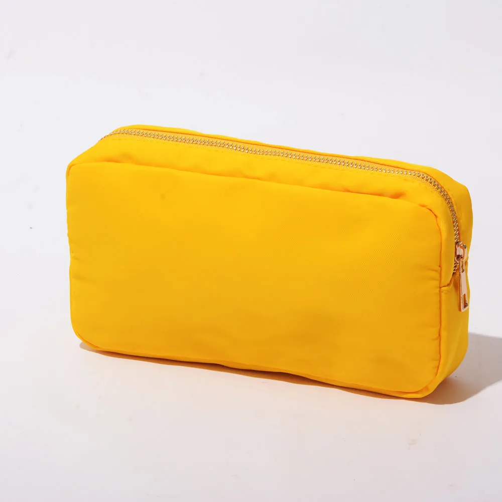 Essentials Nylon Pouch - Yellow
