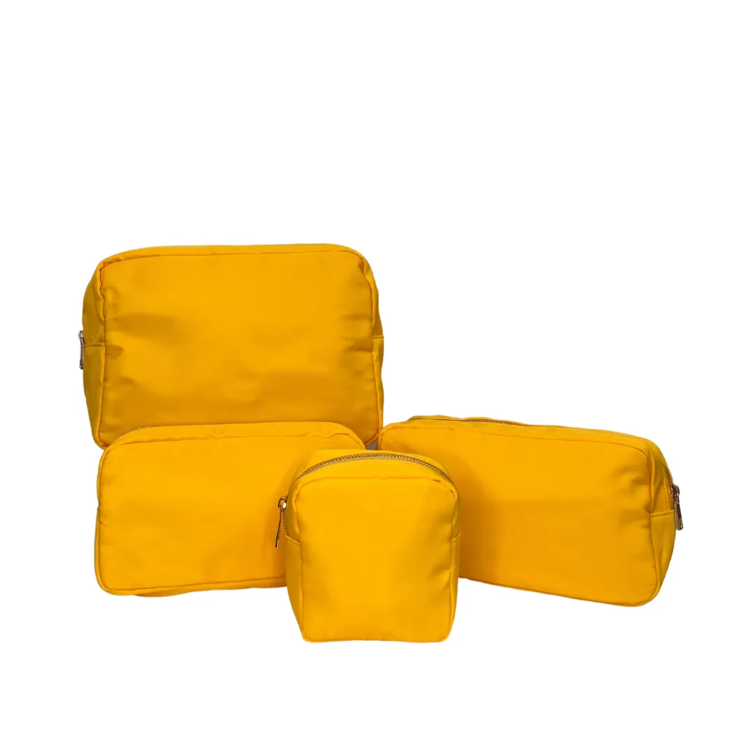 Essentials Nylon Pouch - Yellow