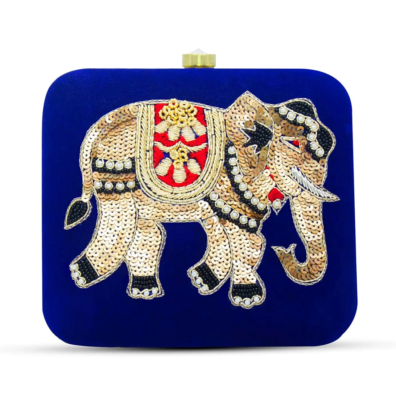Ethnic Embroidered Clutch