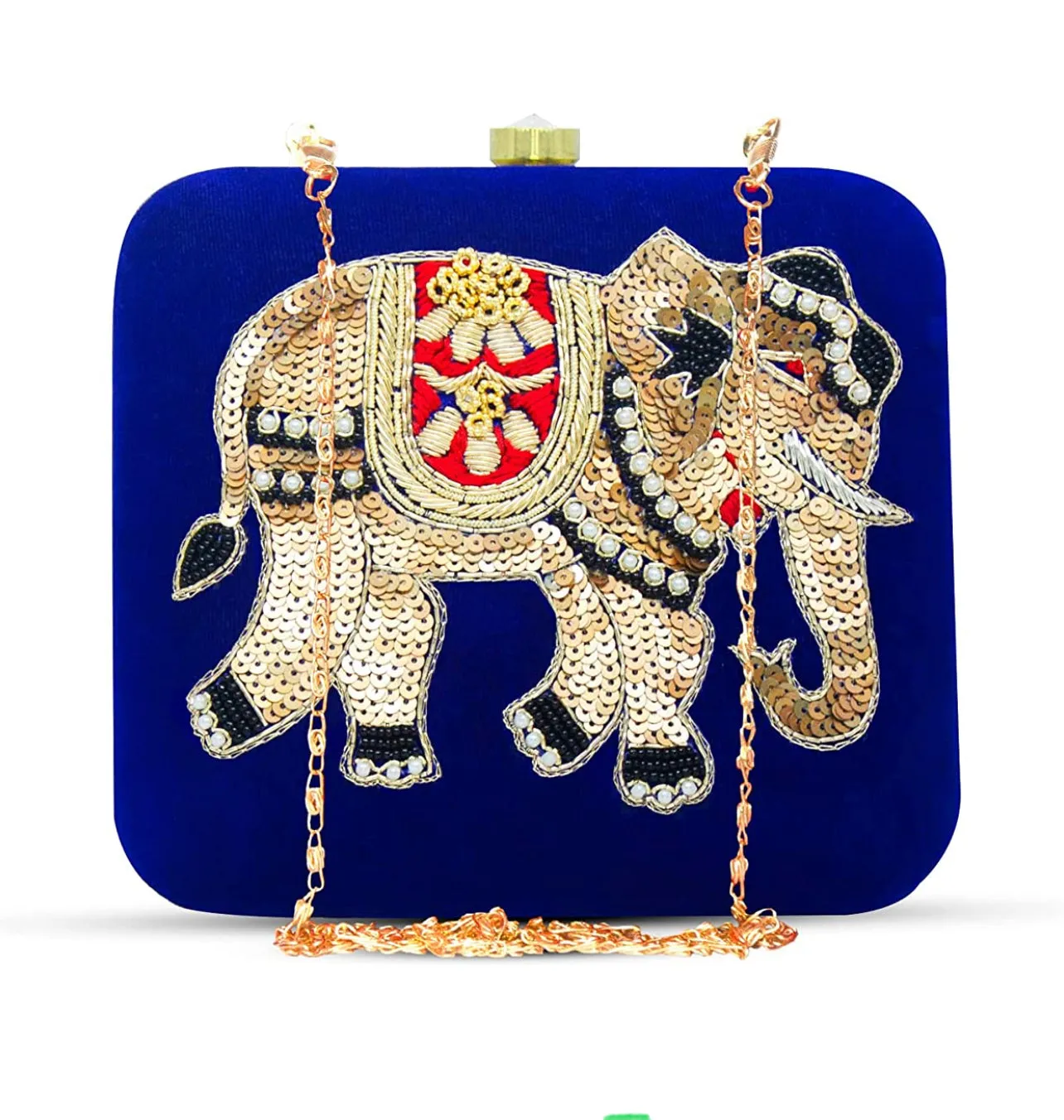 Ethnic Embroidered Clutch