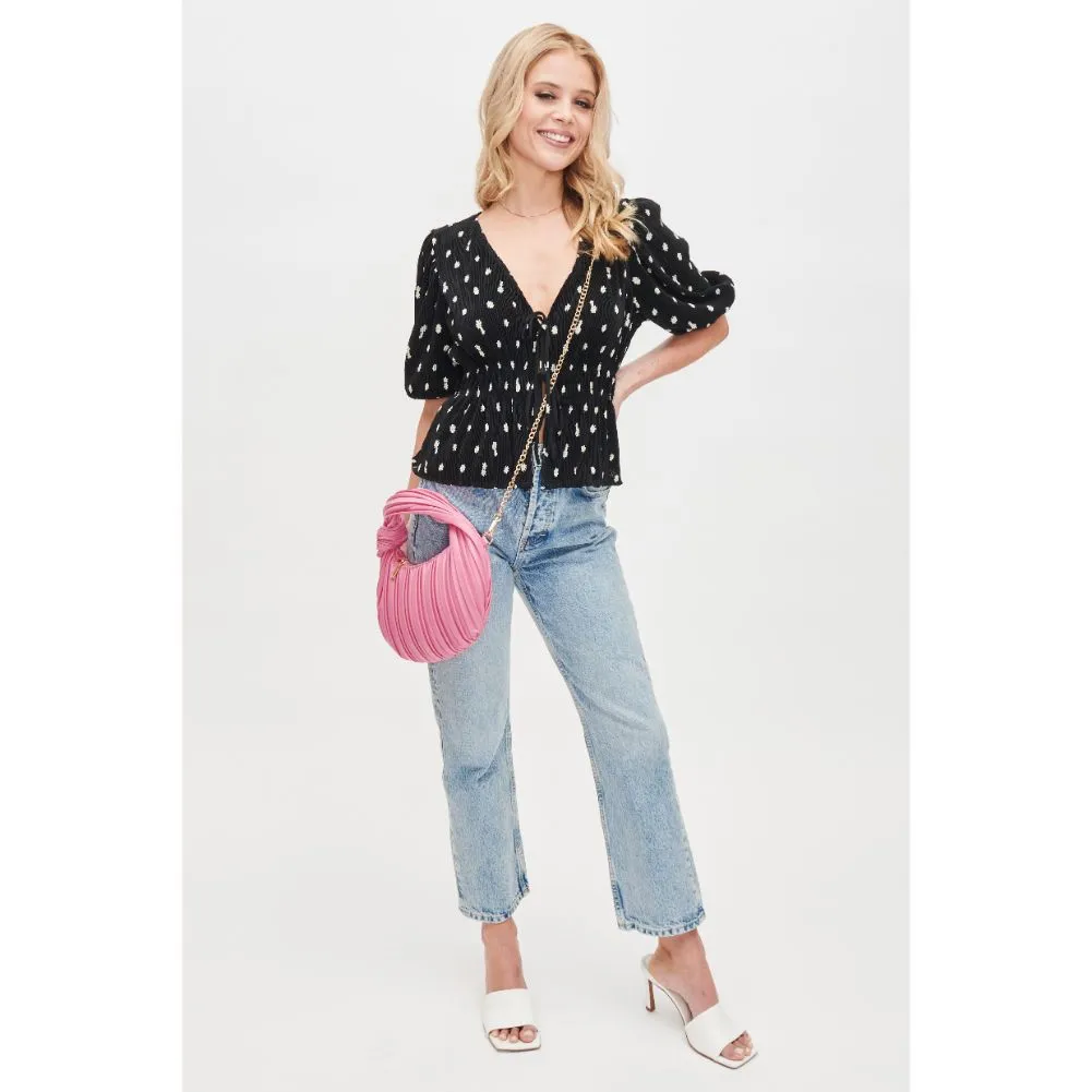 Fawna  - Pleated Crossbody