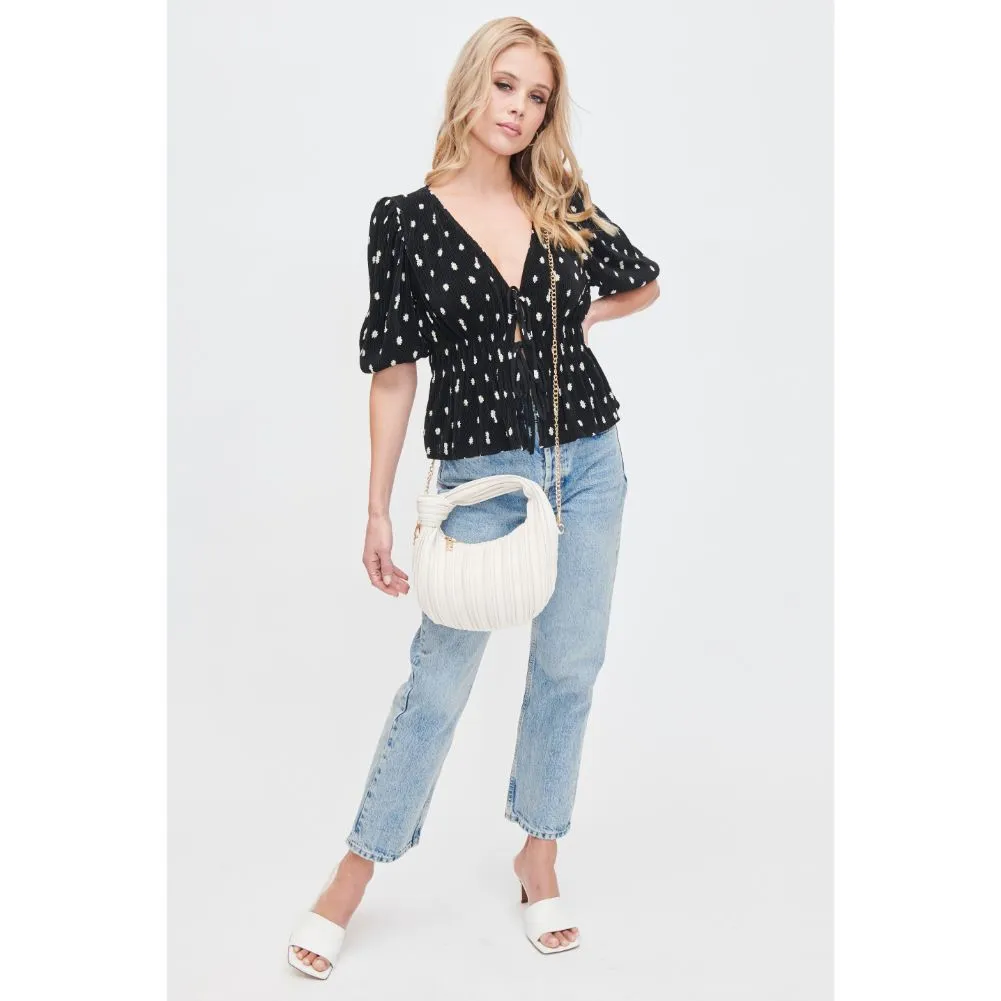 Fawna  - Pleated Crossbody