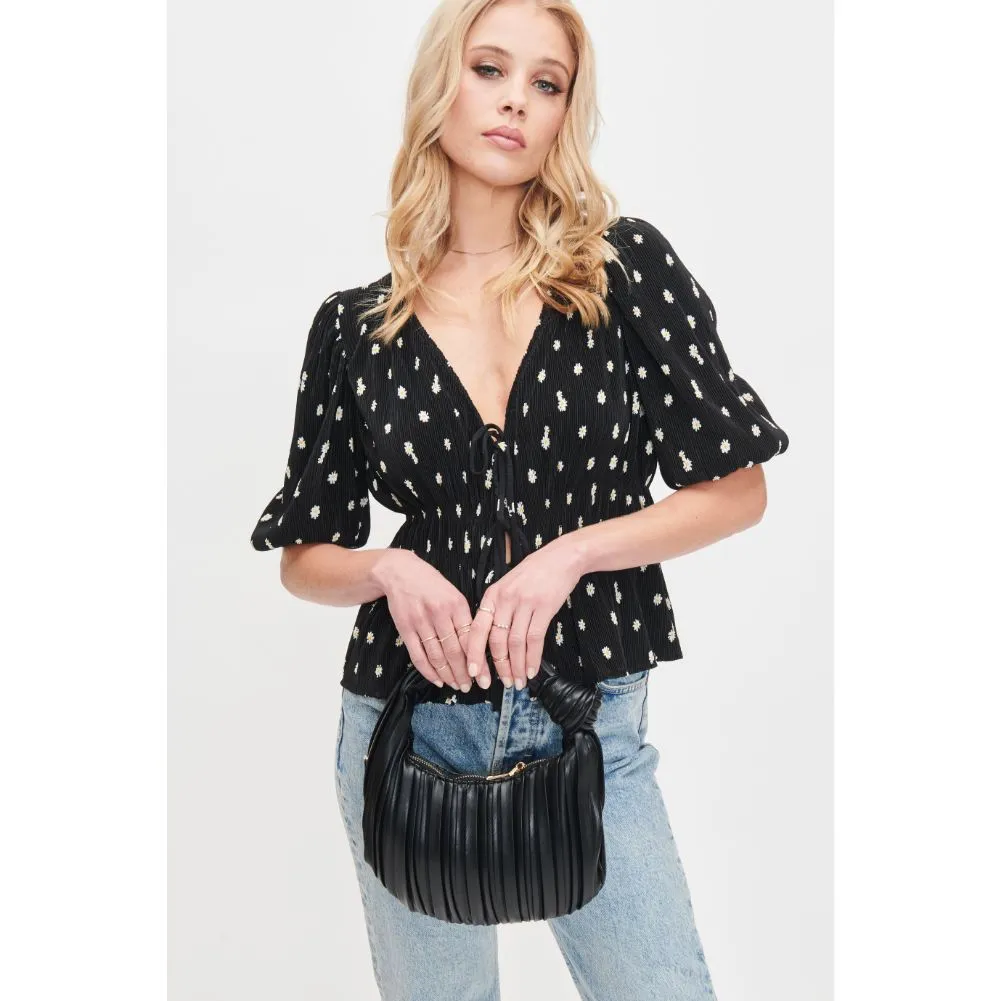 Fawna  - Pleated Crossbody