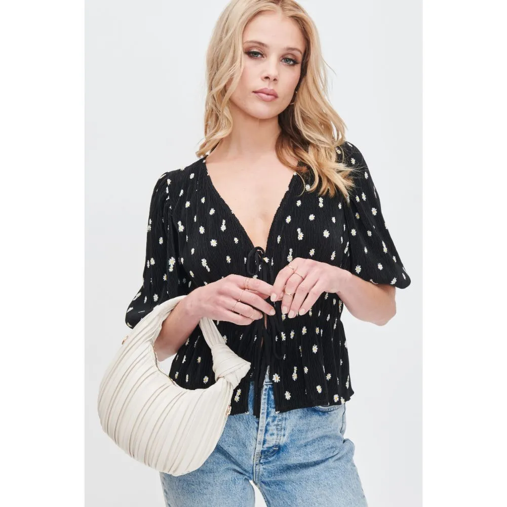 Fawna  - Pleated Crossbody