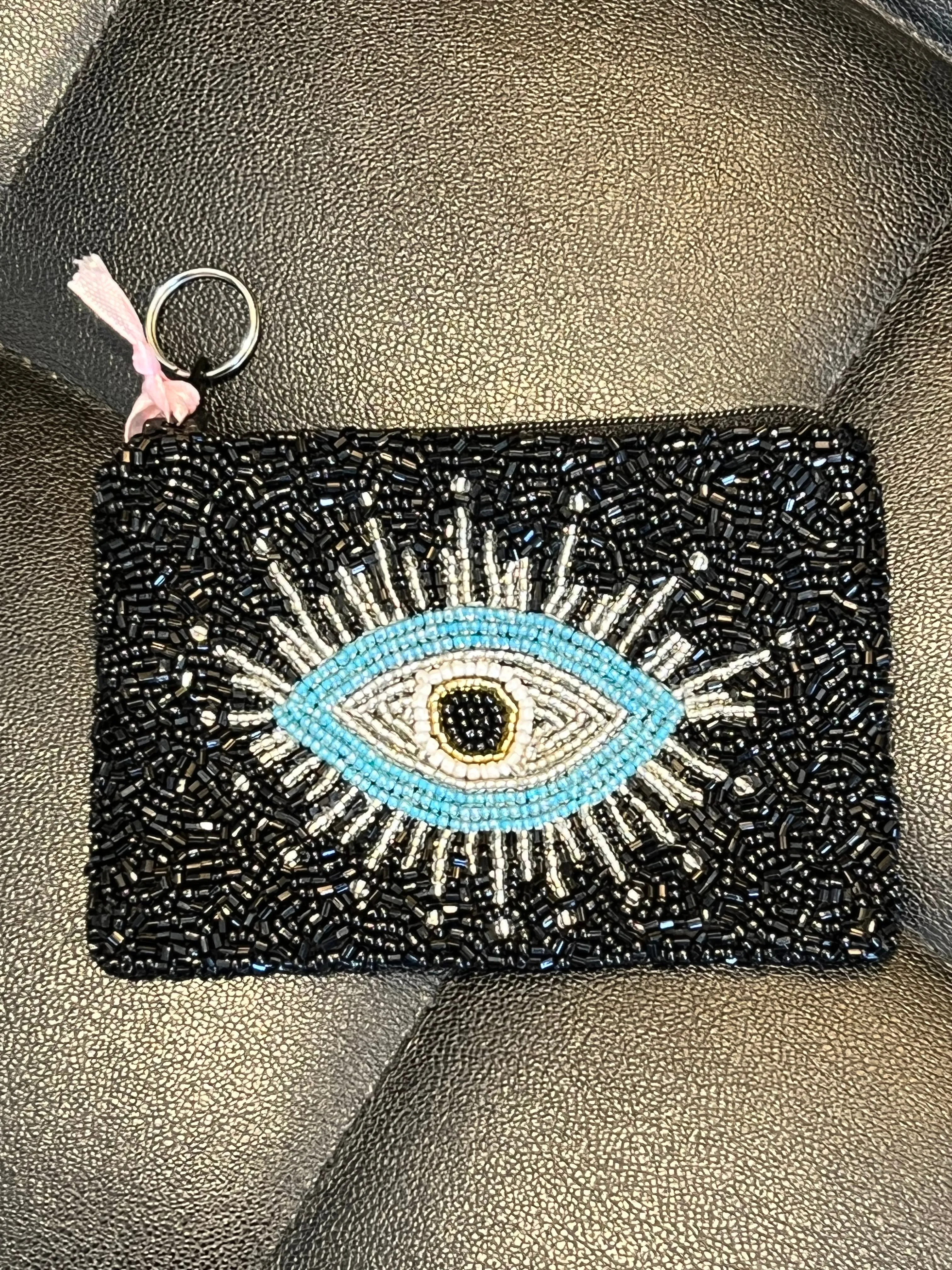 Handmade Beaded Coin Purse
