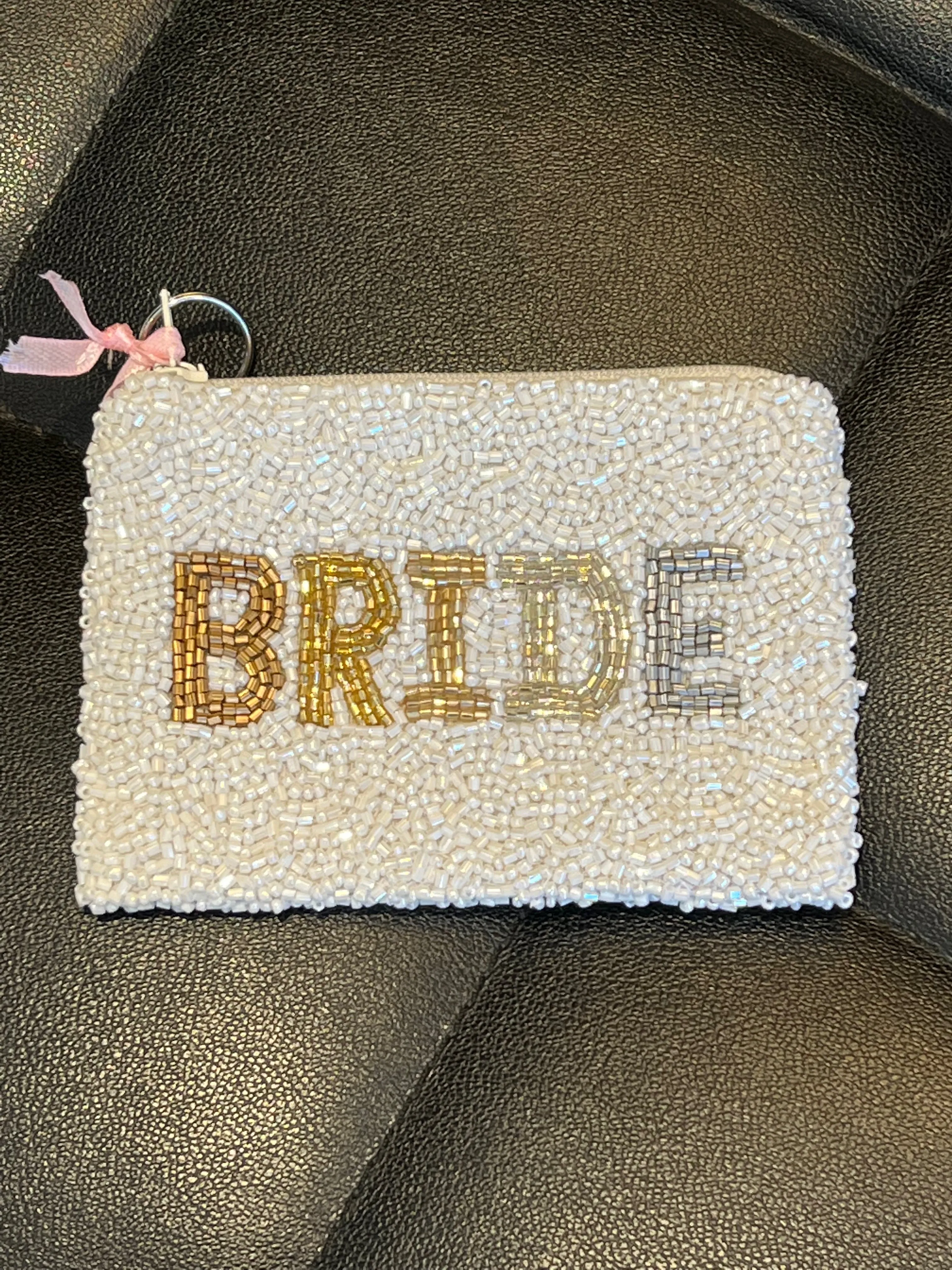 Handmade Beaded Coin Purse