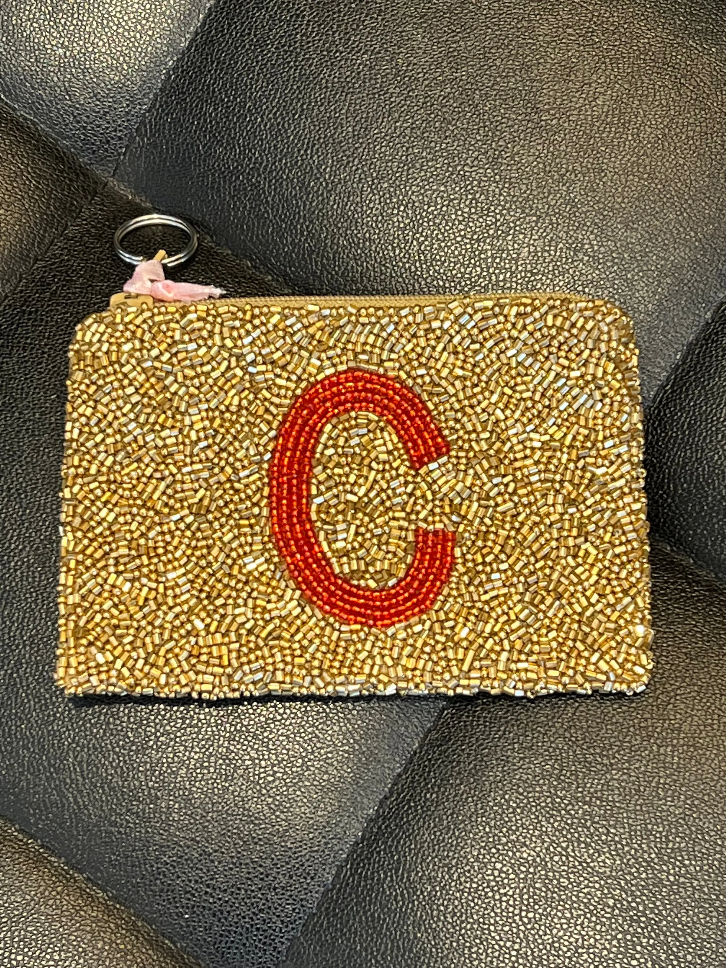Handmade Beaded Coin Purse