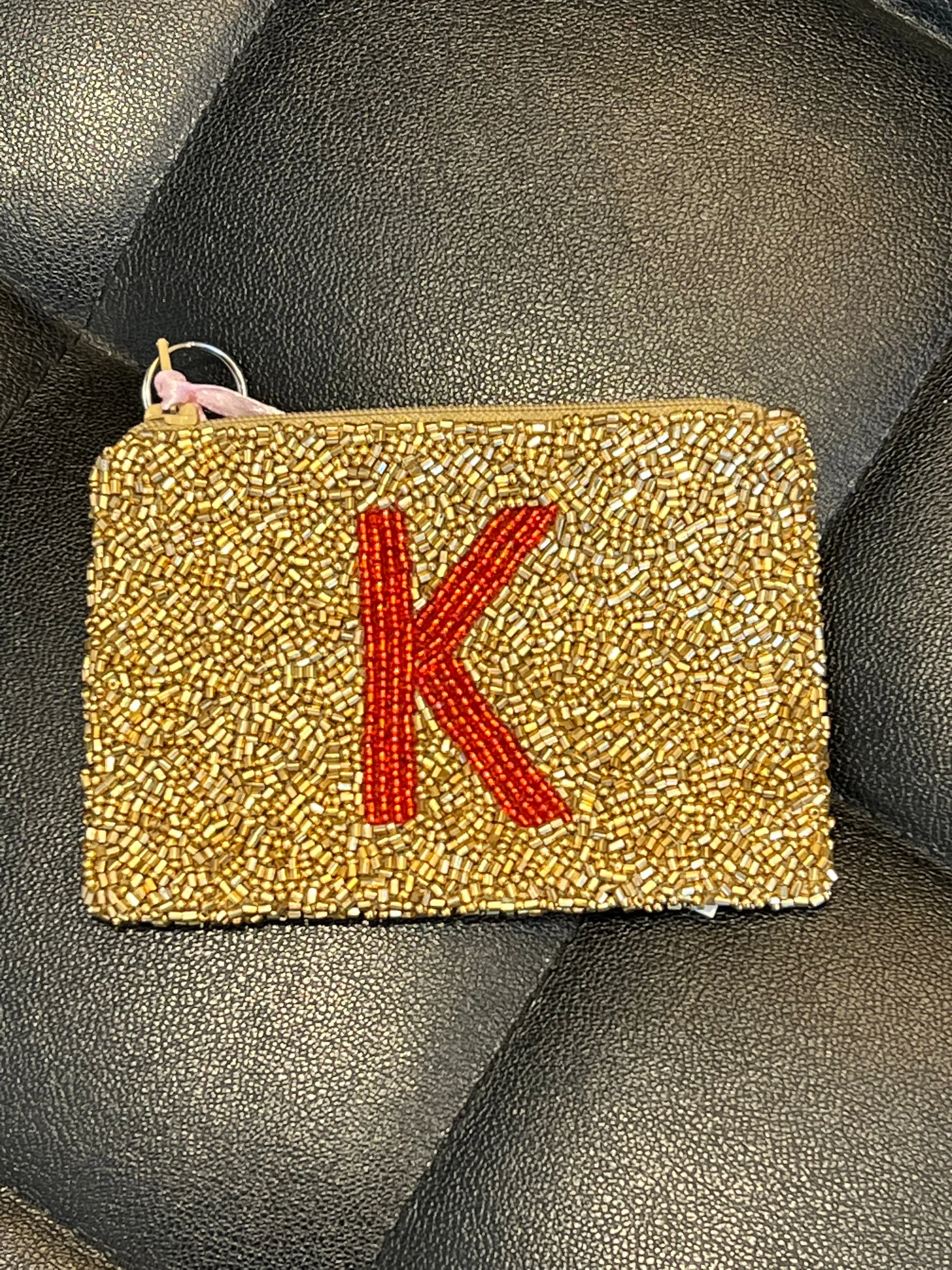 Handmade Beaded Coin Purse