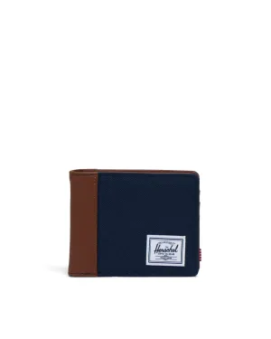 Herschel Hank Wallet - Navy/Tan
