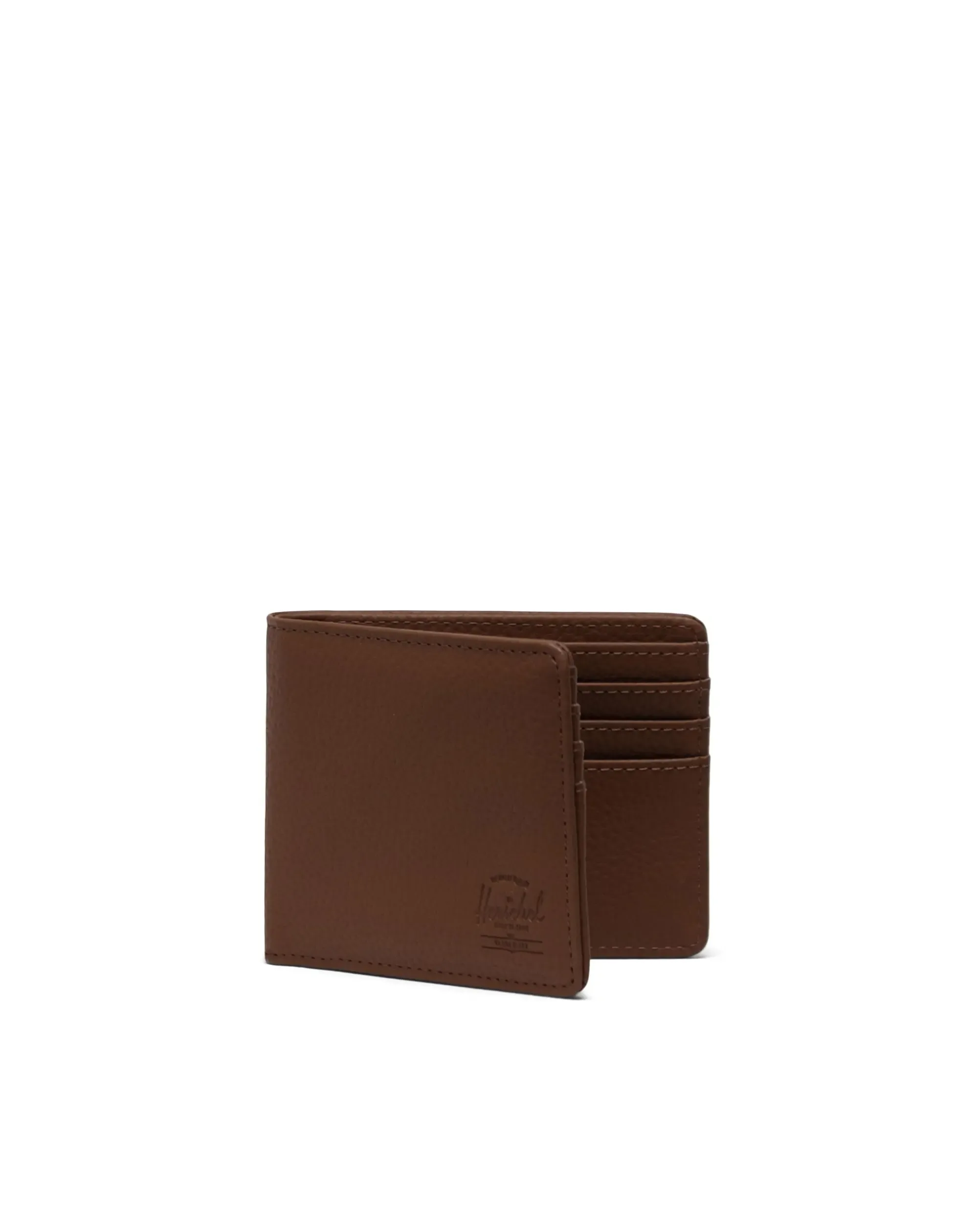 Herschel Roy Wallet | Vegan Leather - Saddle Brown