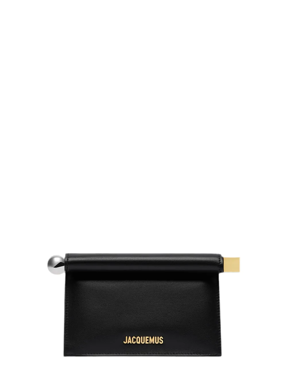 Jacquemus The Small Rond Carré Clutch in Black
