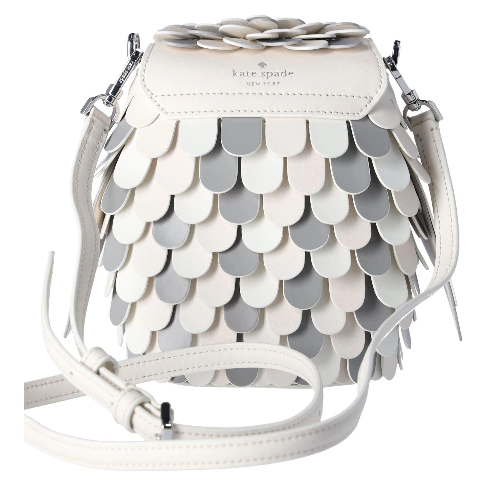 Kate Spade Hoot Gray 3D Owl Crossbody Bag Novelty Limited Edition