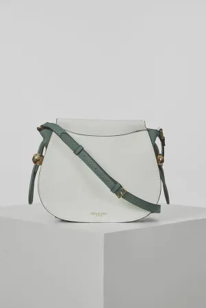 Luella Grey Cecily CrossBody Bag White/Sea Green